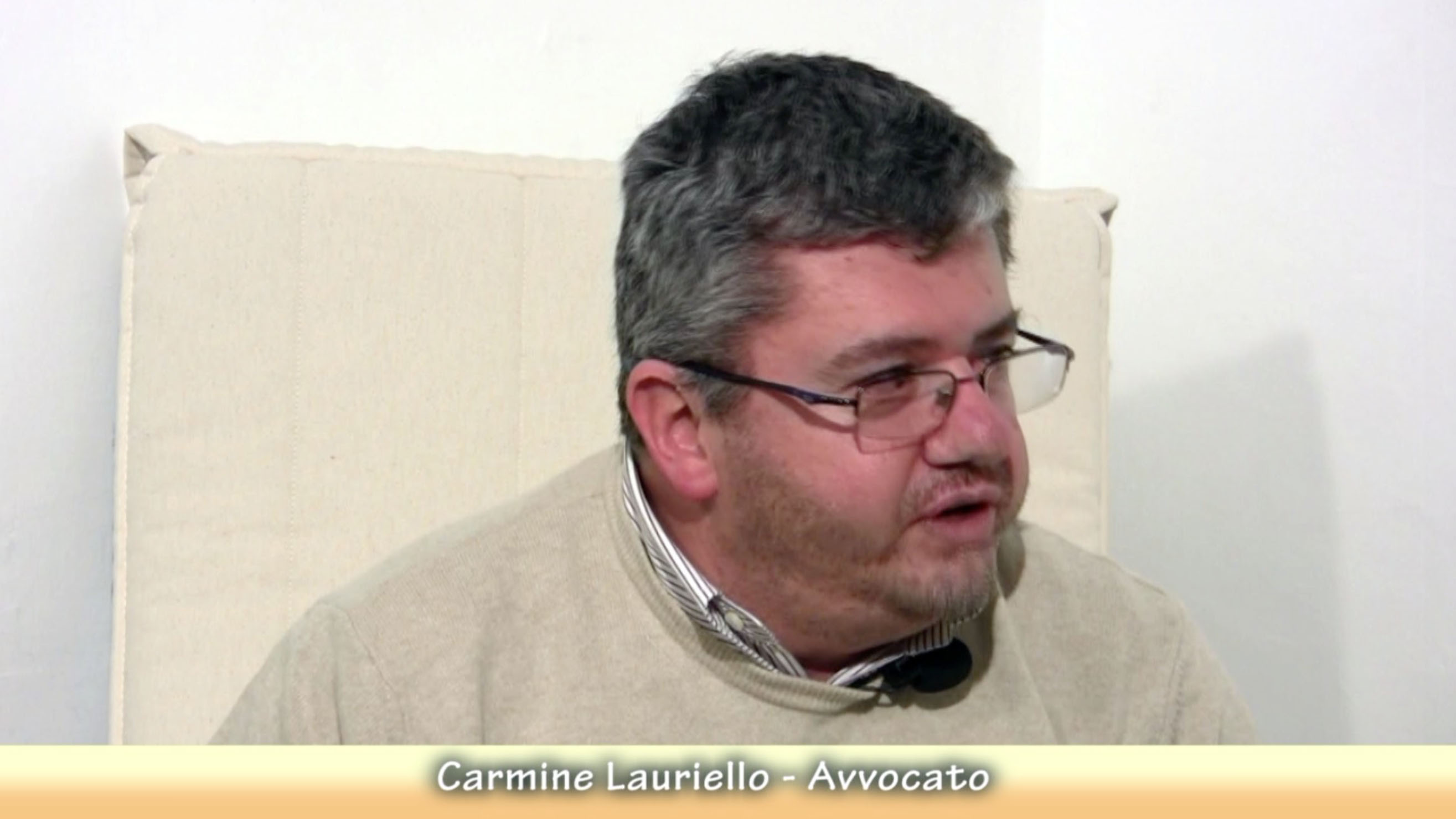 Carmine Lauriello - Avvocato e Collaboratore SED TV