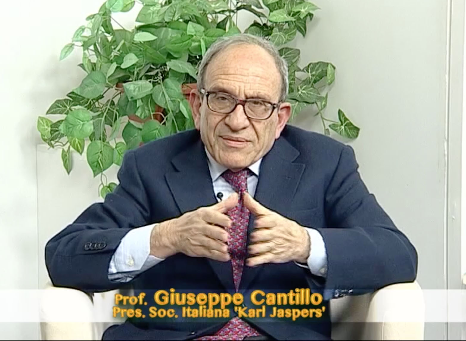 Giuseppe Cantillo - Presidente Società Italiana 'Karl Jaspers'