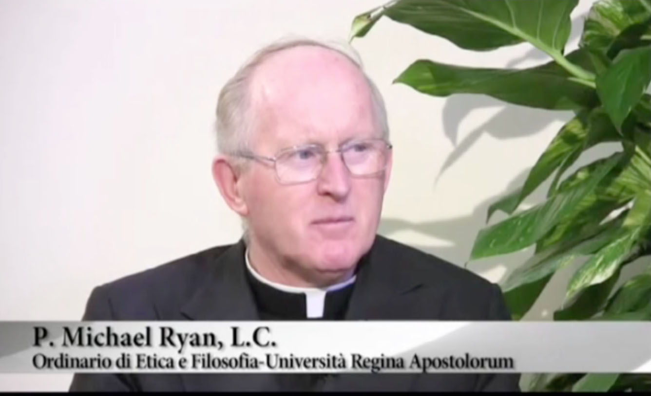 P. Michael Ryan L.C. - Ordinario di Etica e Filosofia, Università Regina Apostolorum di Roma